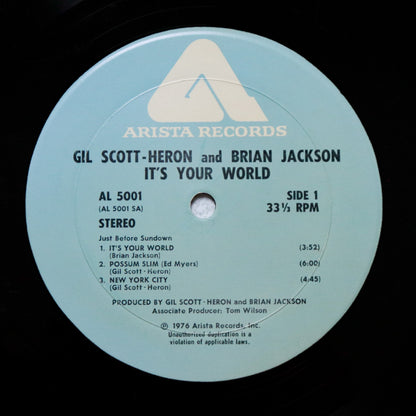 GIL SCOTT HERON / It's Your World