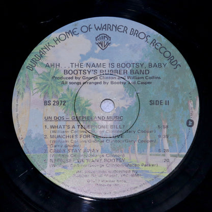 BOOTSY'S RUBBER BAND / Ahh The Name Is Bootsy, Boby!