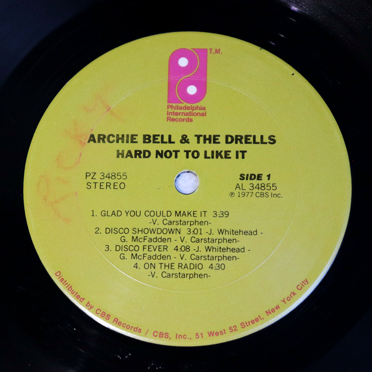 ARCHIE BELL&THE DRELLS / Hard Not To Like It