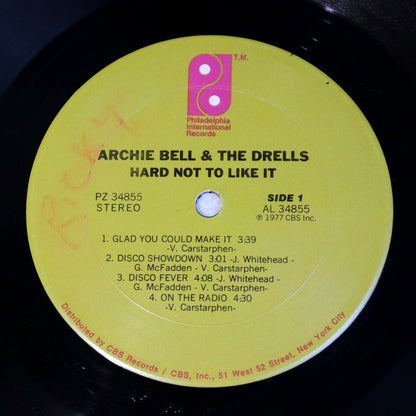 ARCHIE BELL&THE DRELLS / Hard Not To Like It