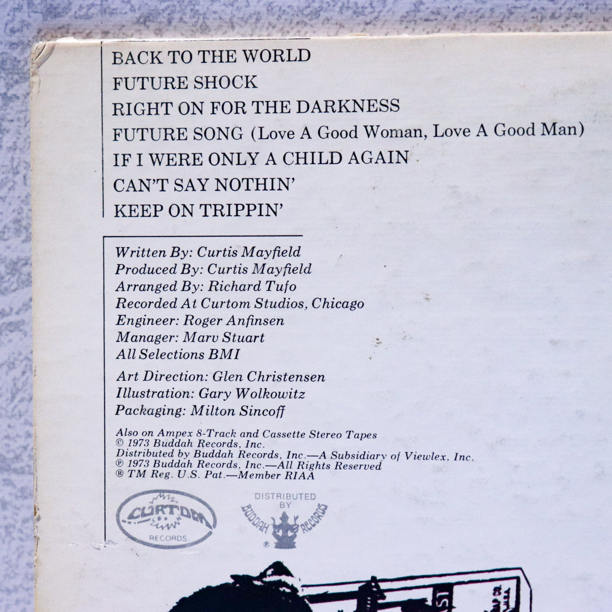 CURTIS MAYFIELD / Back To The World