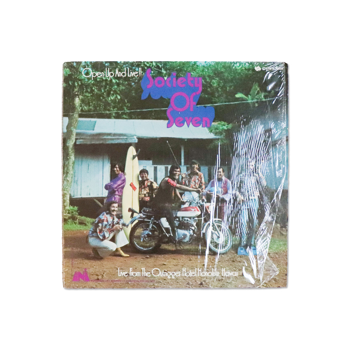 SOCIETY OF SEVEN / Open Up And Live!!