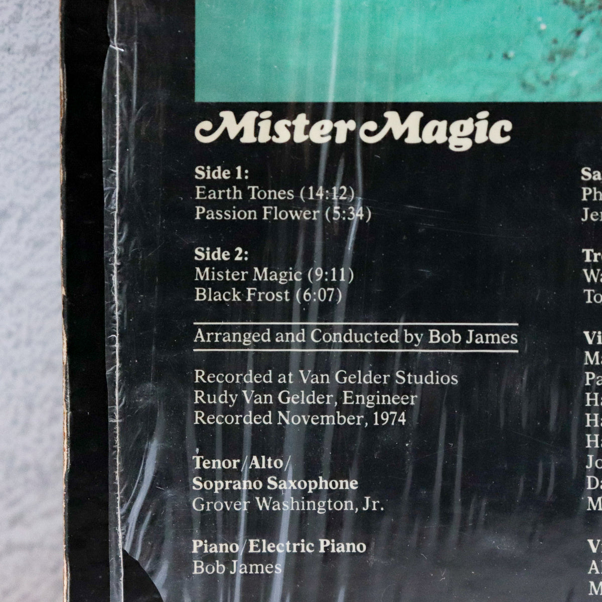 GROVER WASHINGTON JR / Mister Magic