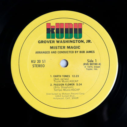 GROVER WASHINGTON JR / Mister Magic
