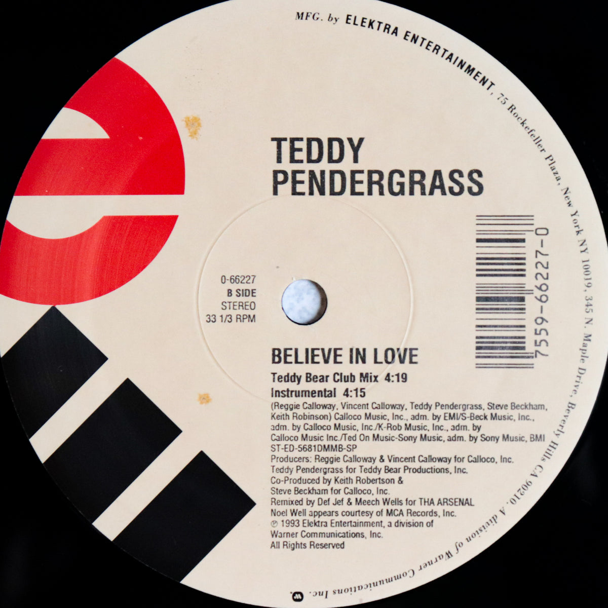 TEDDY PENDERGRASS / Believe In Love