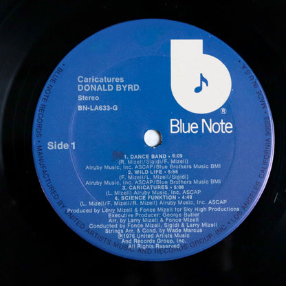 DONALD BYRD / Caricatures