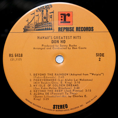 DON HO / Hawaii's Greatest Hits