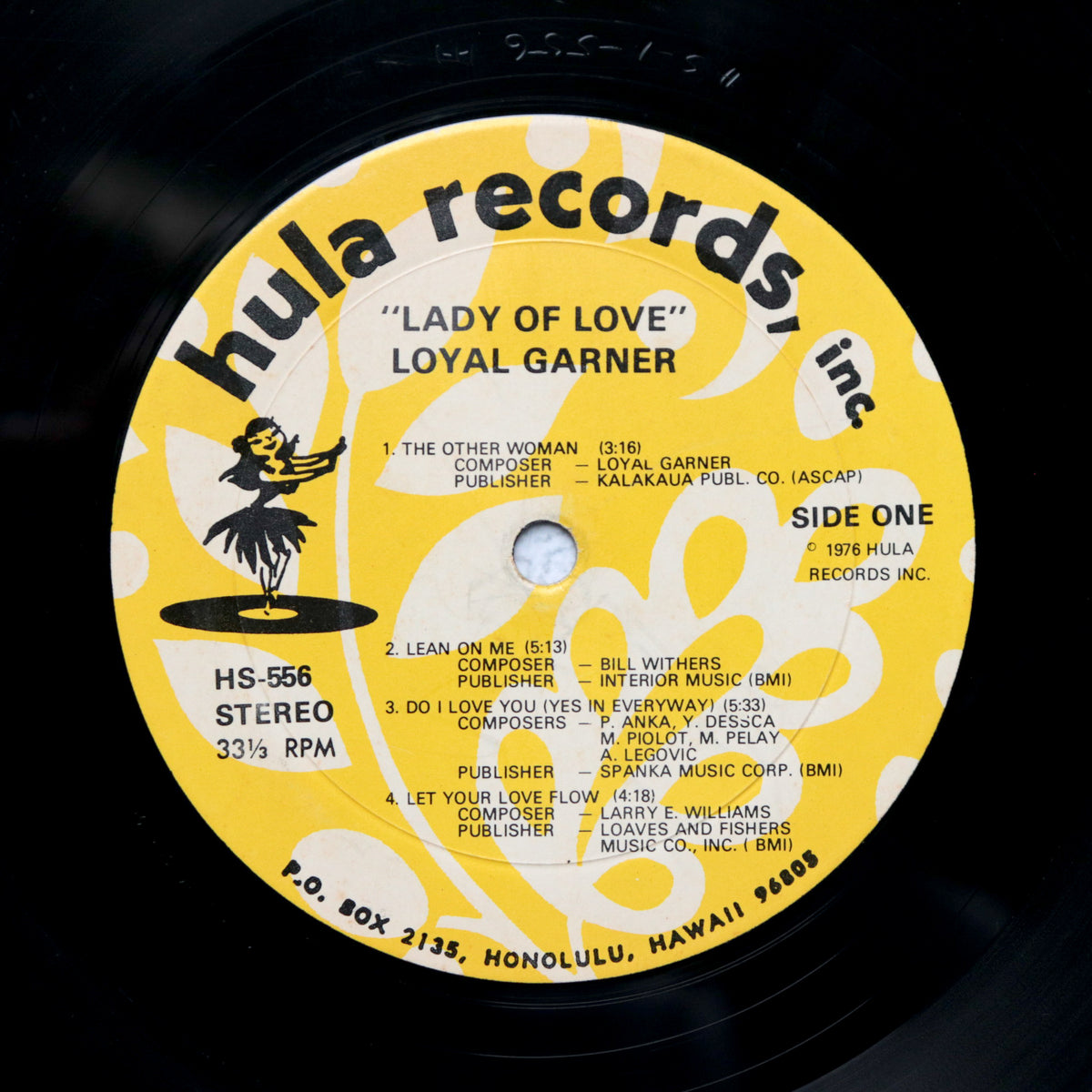 LOYAL GARNER / Lady Of Love