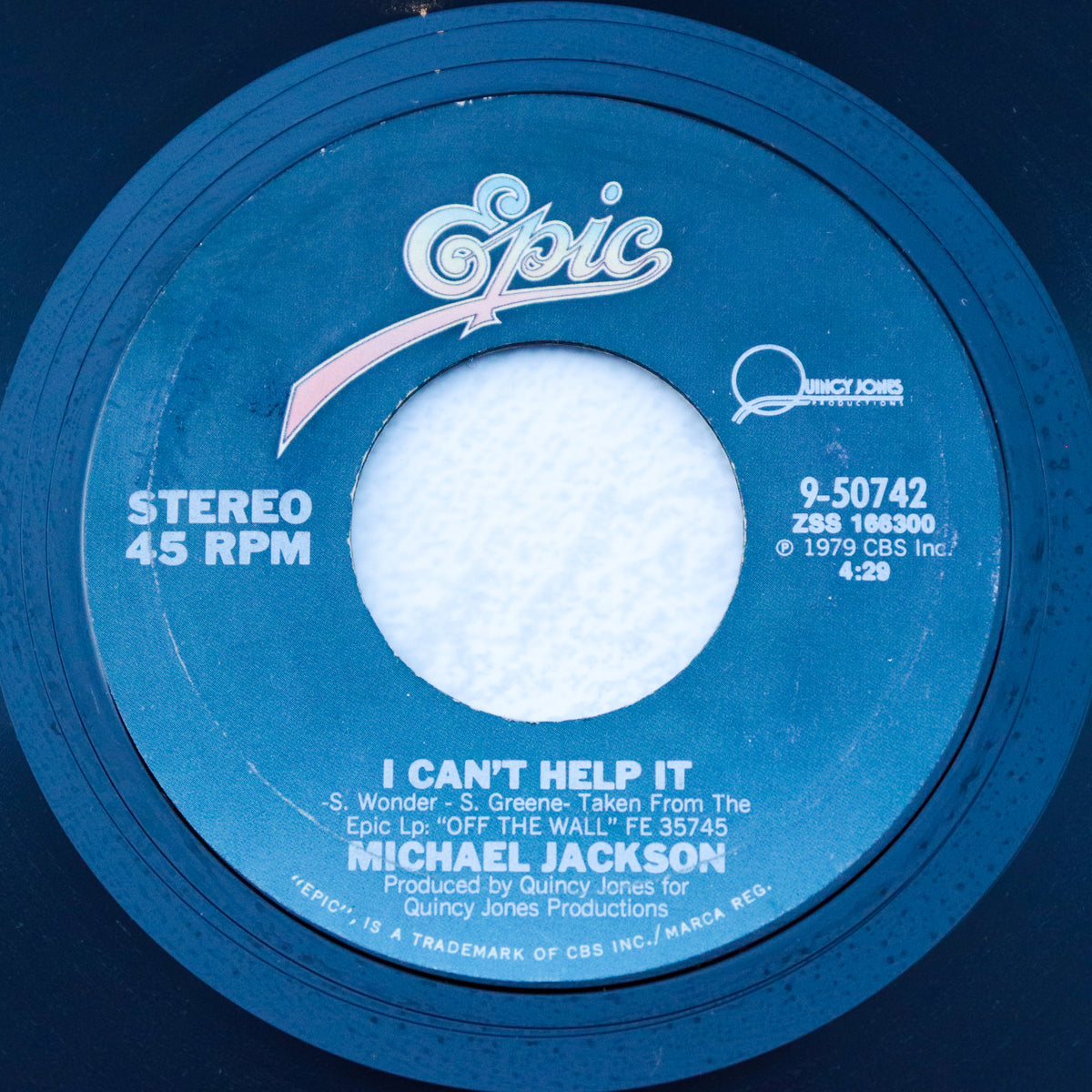 MICHAEL JACKSON / I Can't Help It