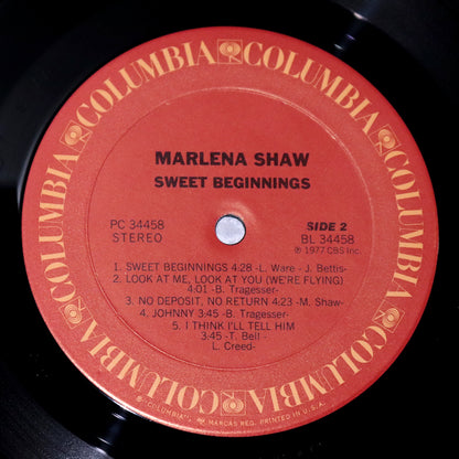 MARLENA SHAW / Sweet Beginnings