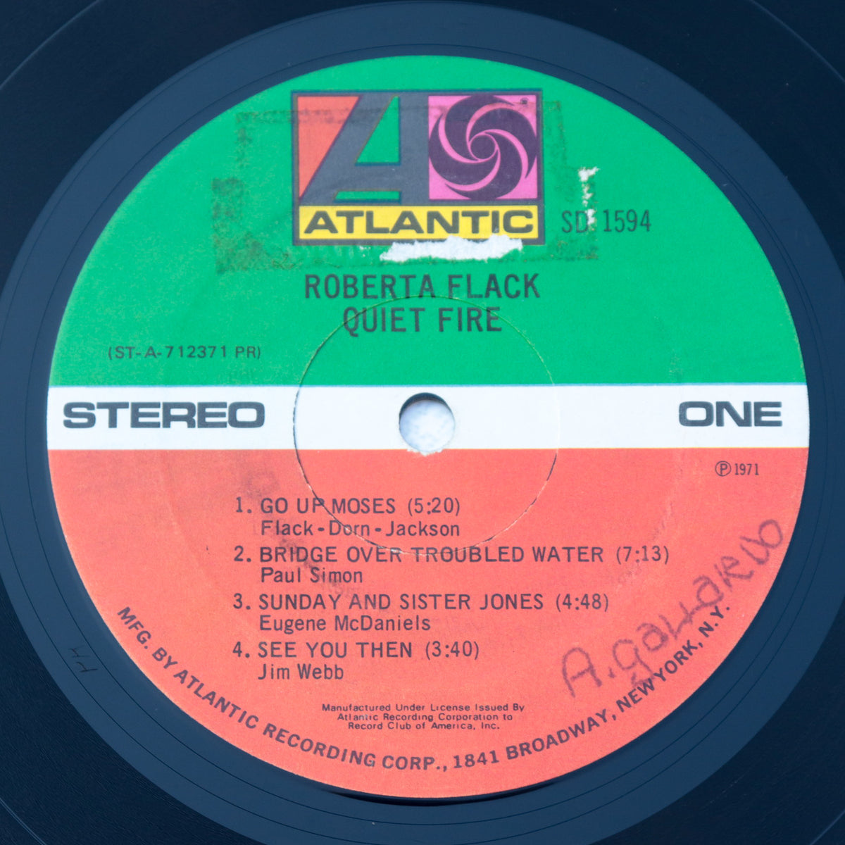 ROBERTA FLACK / Quiet Fire