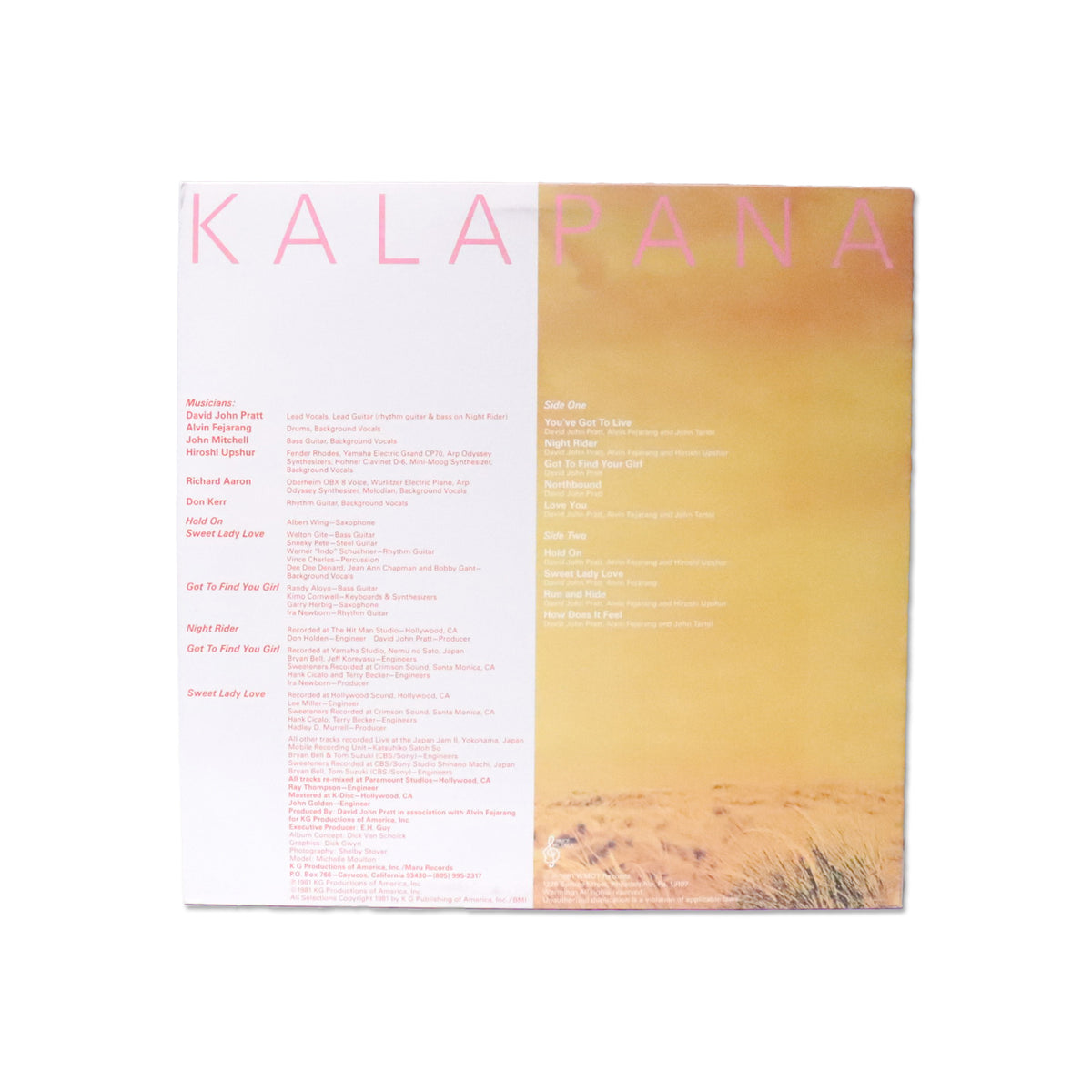 KALAPANA / Alive