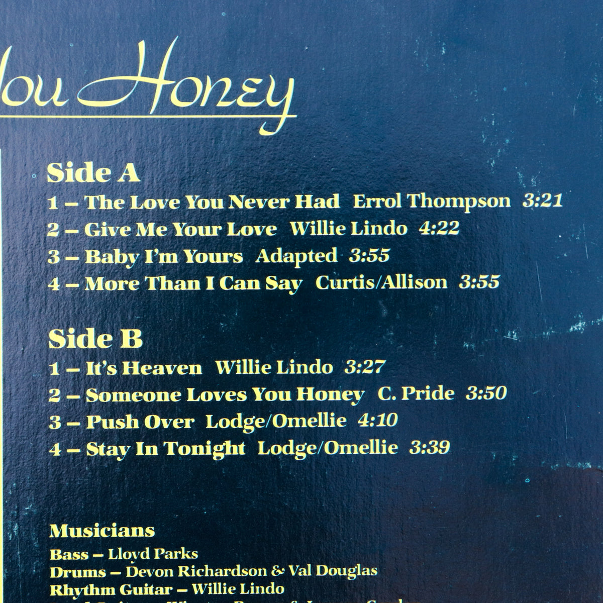 JUNE LODGE / Someone Loves You Honey