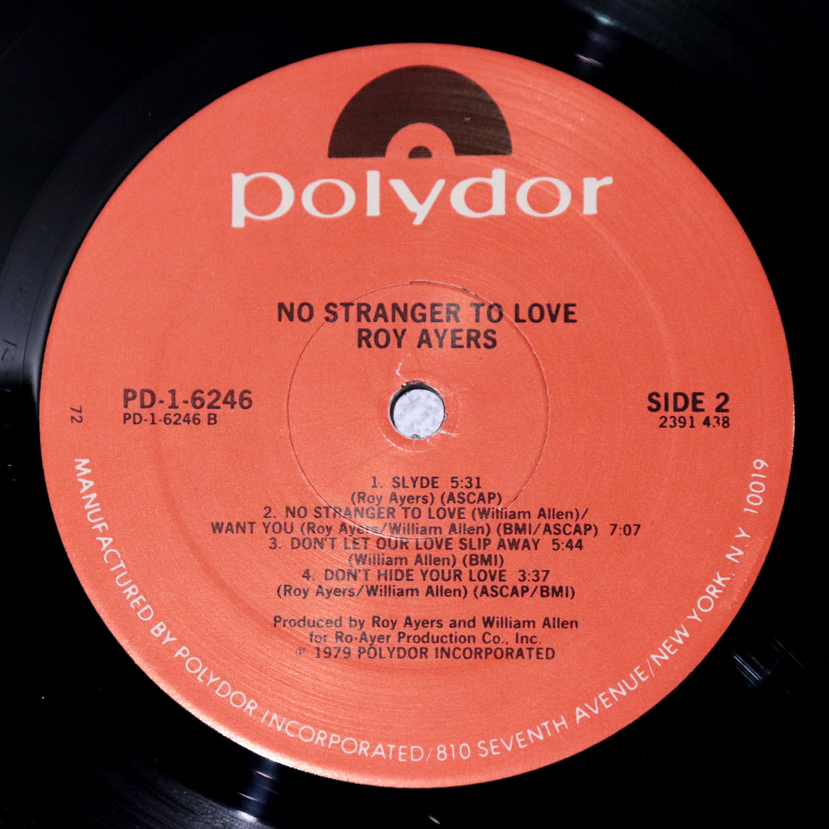 ROY AYERS / No Stranger To Love