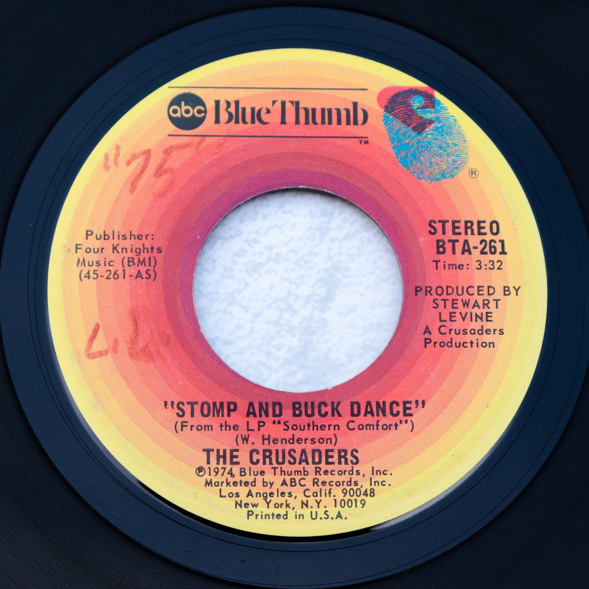 THE CRUSADERS / Stomp And Buck Dance
