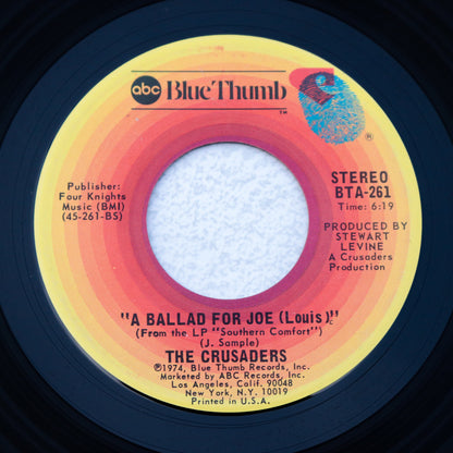 THE CRUSADERS / Stomp And Buck Dance
