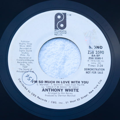 ANTHONY WHITE / I'm So Much In Love With You