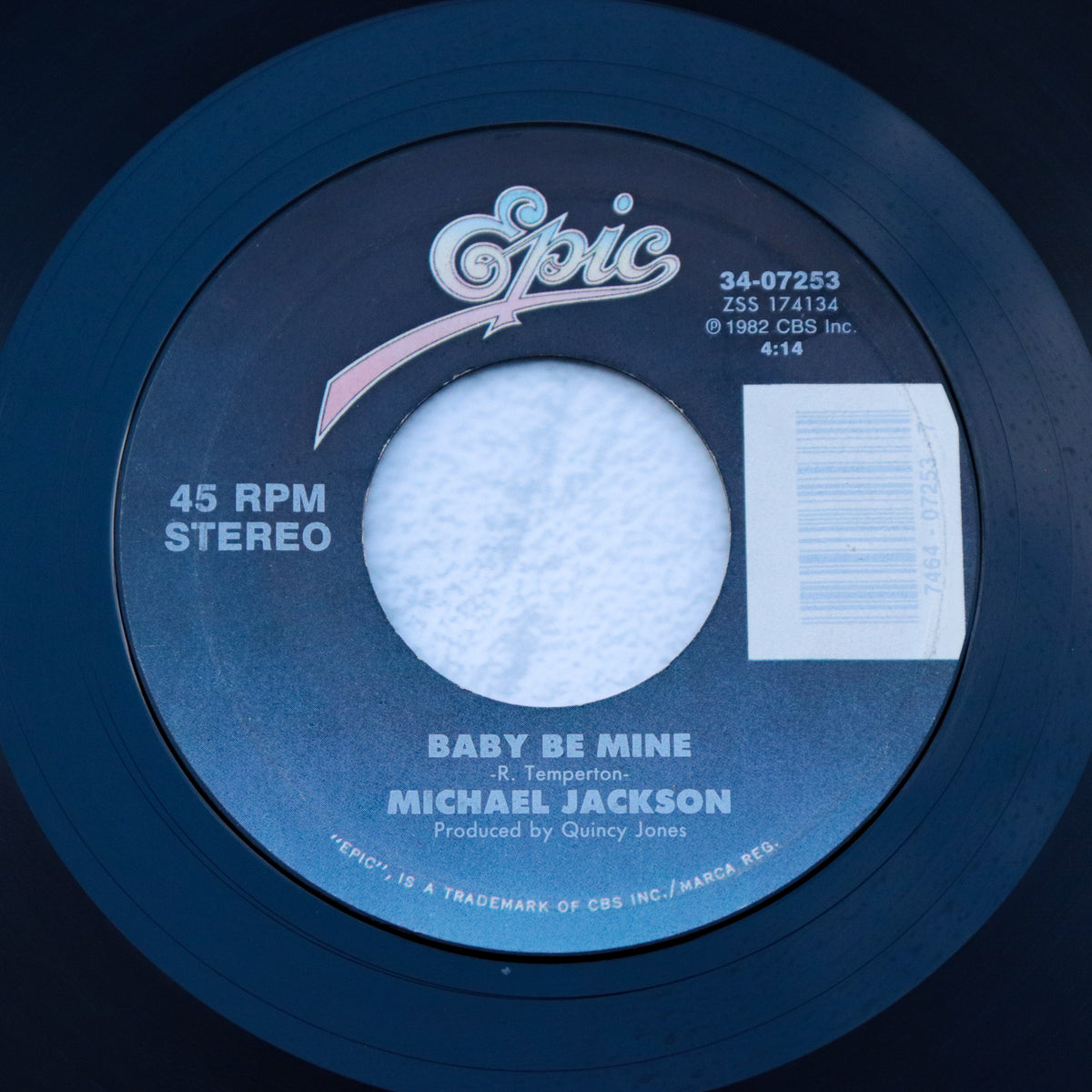MICHAEL JACKSON / Baby Be Mine