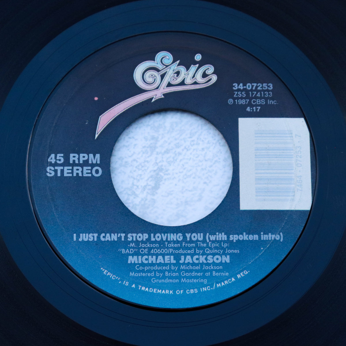 MICHAEL JACKSON / Baby Be Mine