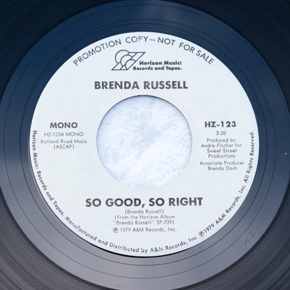 BRENDA RUSSELL / So Good, So Right