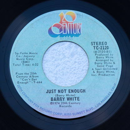 BARRY WHITE / Can't Get Enough Of Your Love