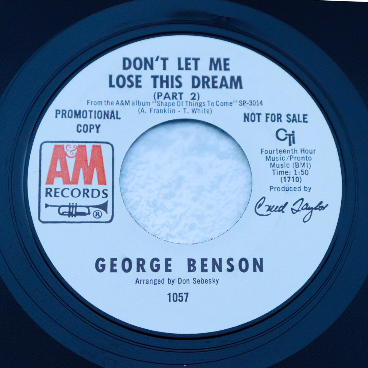 GEORGE BENSON / Don't Let Me Lose This Dream