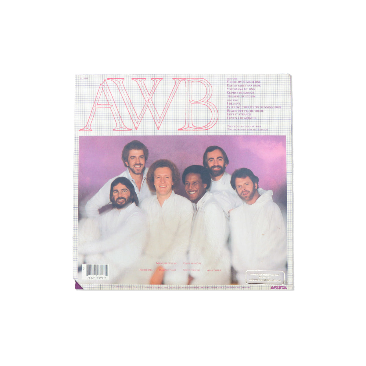 AVERAGE WHITE BAND / Cupid's in Fashion