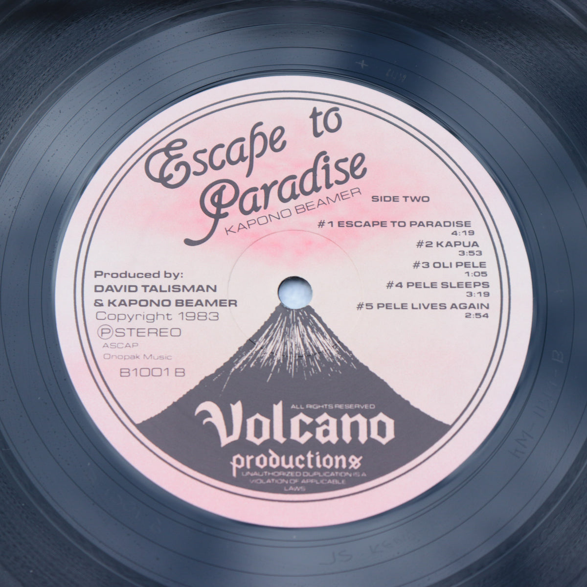 KAPONO BEAMER / Escape To Paradise