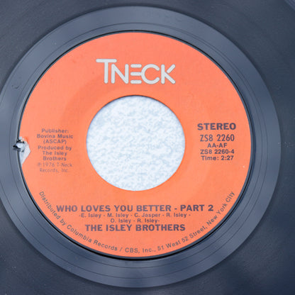 ISLEY BROTHERS / Who Loves You Better