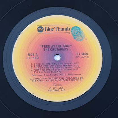 THE CRUSADERS / Free As The Wind