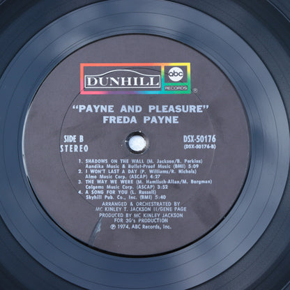 FREDA PAYNE / Payne&Preasure