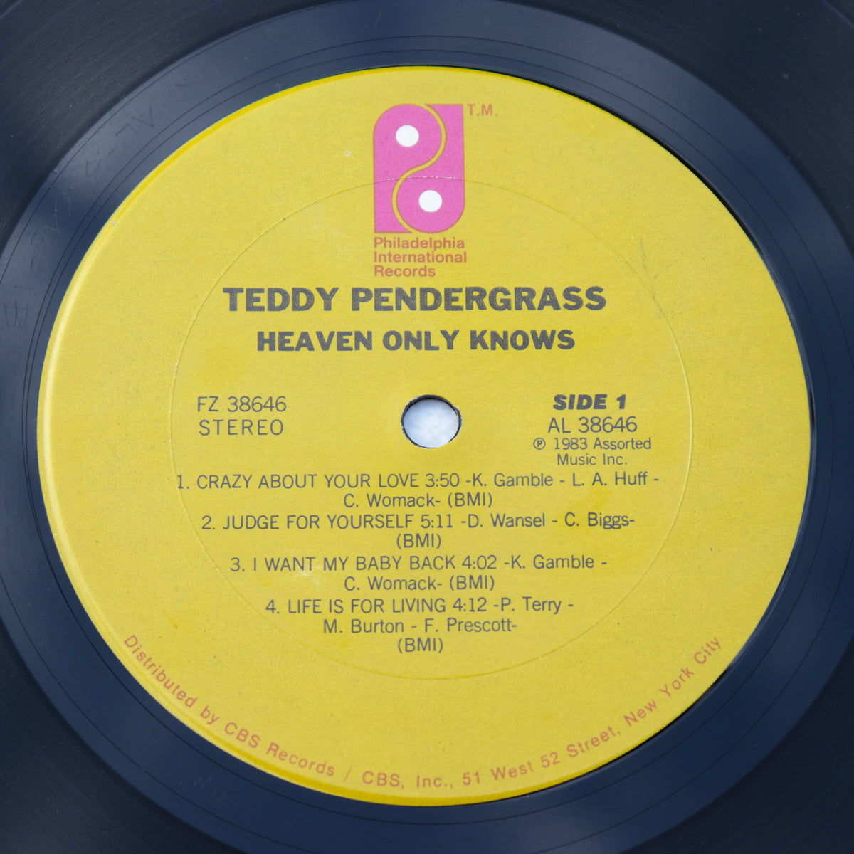 TEDDY PENDERGRASS / Heaven Only Knows