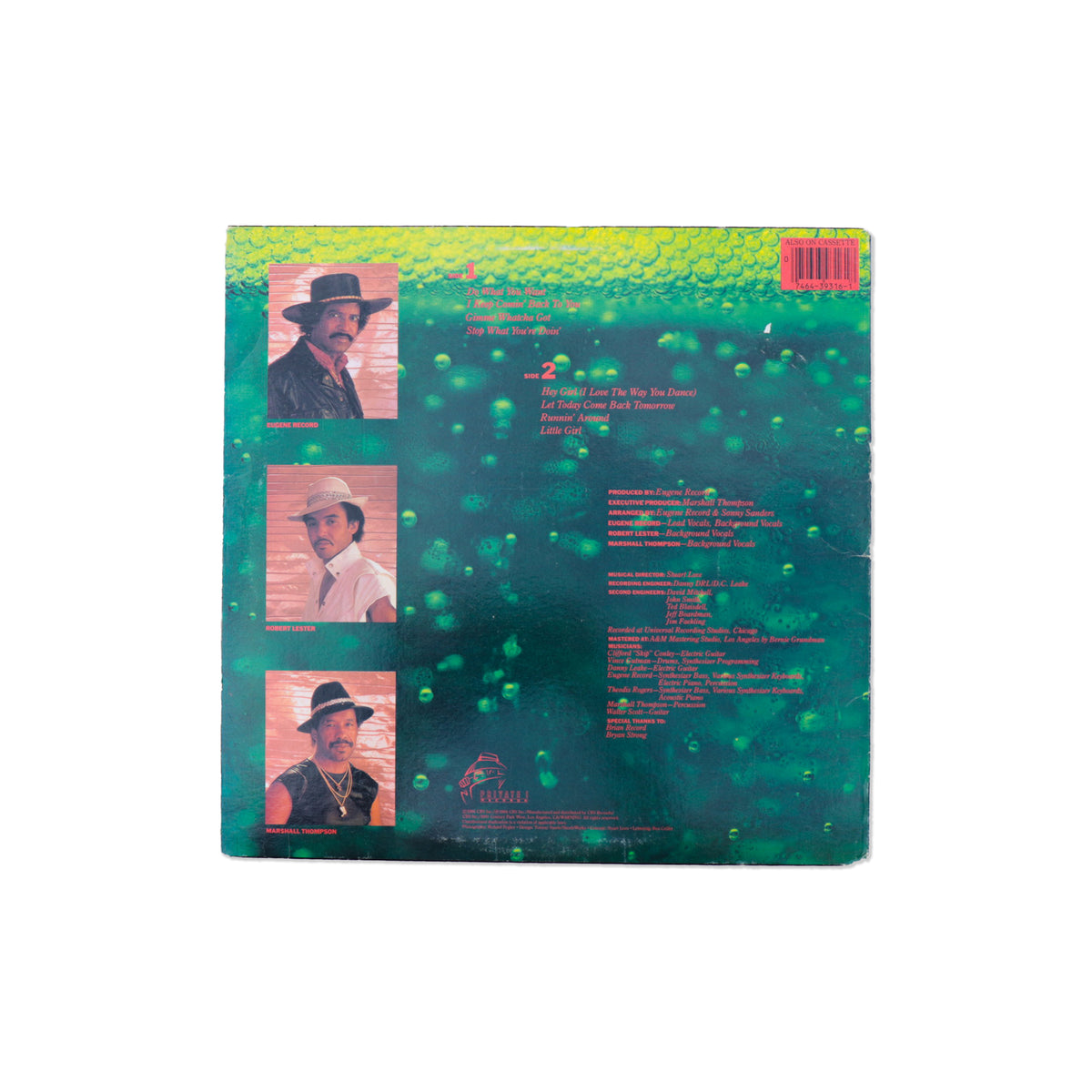CHI-LITES / Steppin' Out