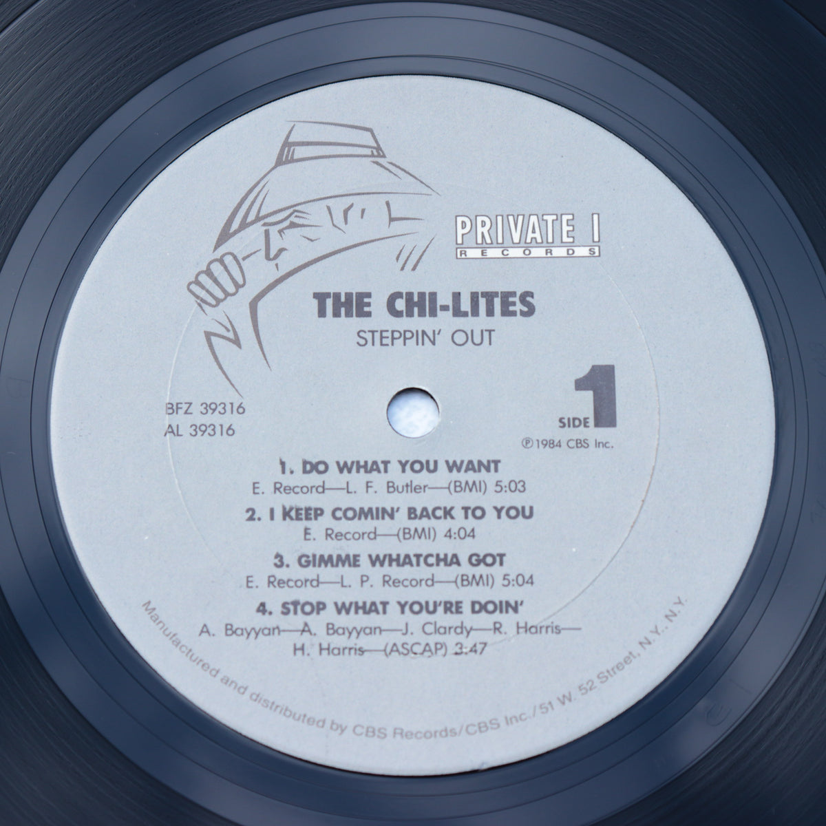 CHI-LITES / Steppin' Out