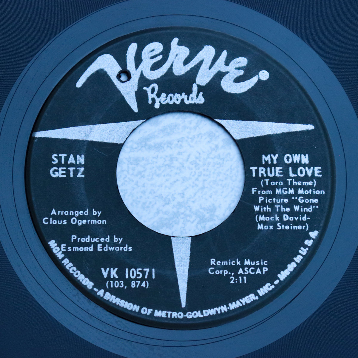 STAN GETZ / My Own True Love