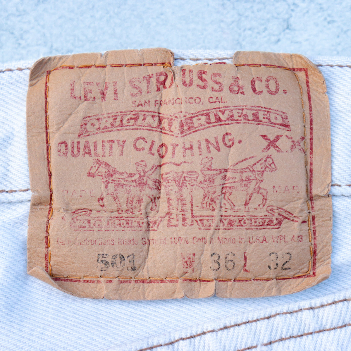 Levi's 501 made in USA